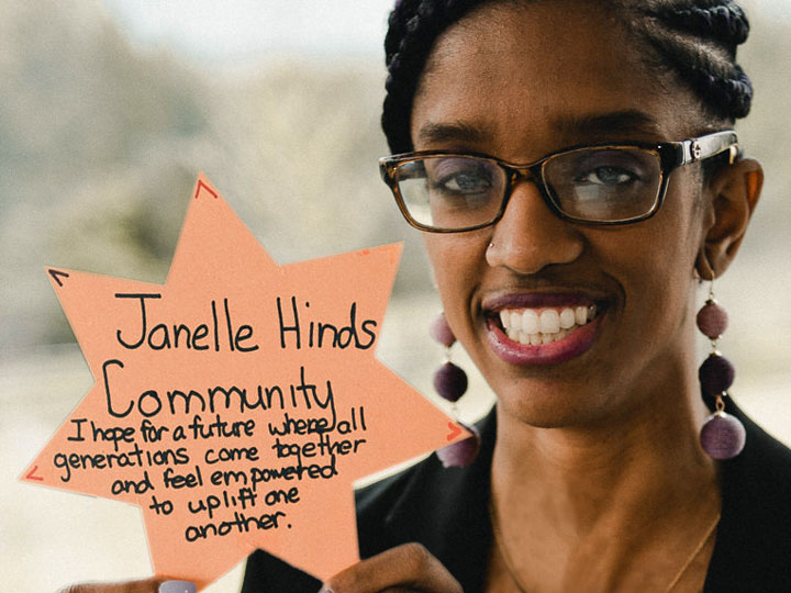Janelle Hinds, Community, Group of Seven
